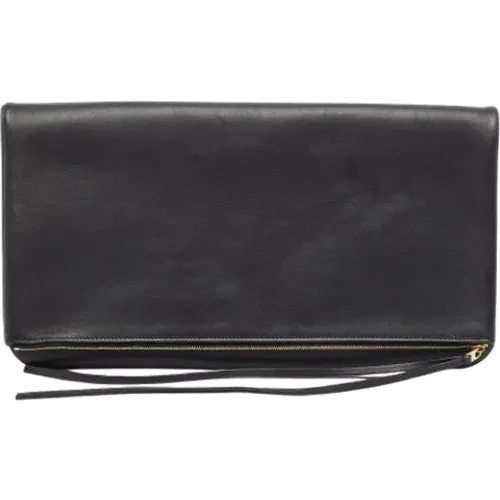 Pre-owned Leather clutches , female, Sizes: ONE SIZE - Celine Vintage - Modalova