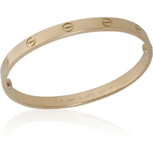 Pre-owned Gold bracelets , female, Sizes: ONE SIZE - Cartier Vintage - Modalova