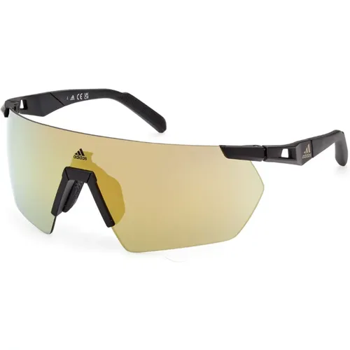 Matte /Light Brown Sunglasses Sp0062 , unisex, Sizes: ONE SIZE - Adidas - Modalova