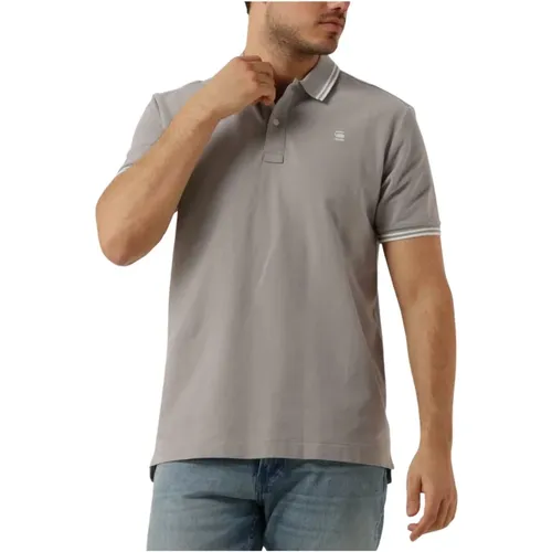 Slim Stripe Polo Shirt , Herren, Größe: 2XL - G-Star - Modalova