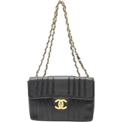 Pre-owned Leather chanel-bags , female, Sizes: ONE SIZE - Chanel Vintage - Modalova