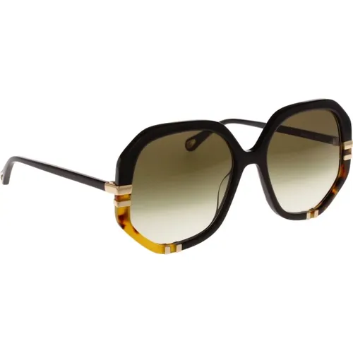 Gradient Lens Sunglasses , female, Sizes: 58 MM - Chloé - Modalova