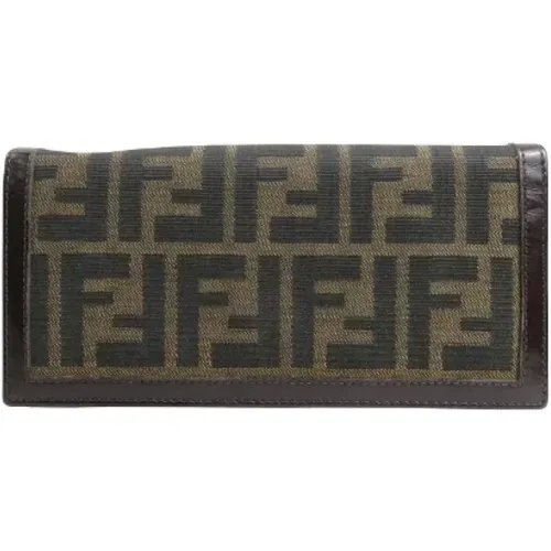Pre-owned Leather wallets , female, Sizes: ONE SIZE - Fendi Vintage - Modalova