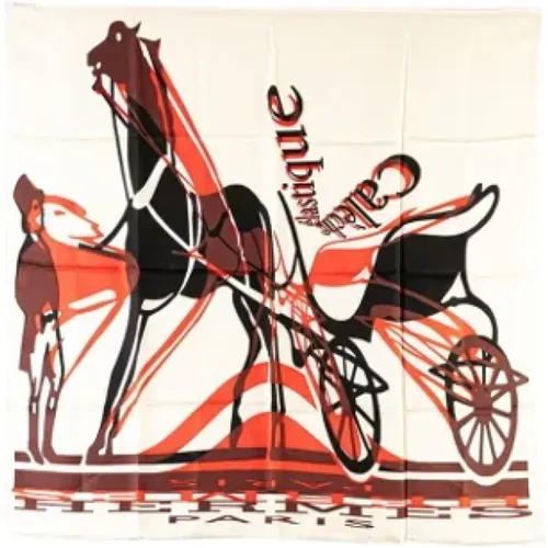 Pre-owned Silk scarves , female, Sizes: ONE SIZE - Hermès Vintage - Modalova