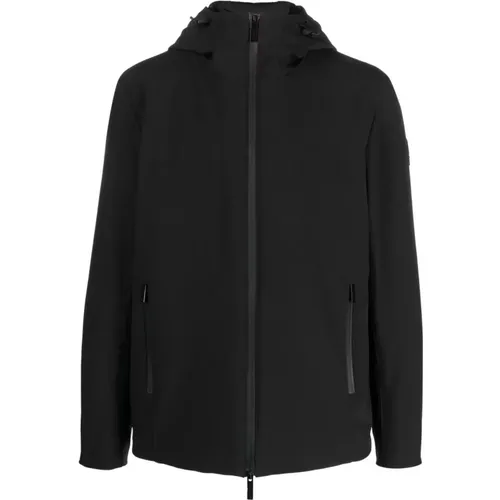 Stilvolle Schwarze Leichte Jacke für Männer - Woolrich - Modalova