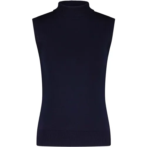 Luxurious Merino Wool Sleeveless Top , female, Sizes: S, L, M - SPORTMAX - Modalova