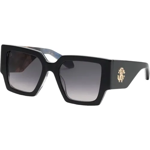 Square Sunglasses Glossy Style Src067N , unisex, Sizes: 54 MM - Roberto Cavalli - Modalova