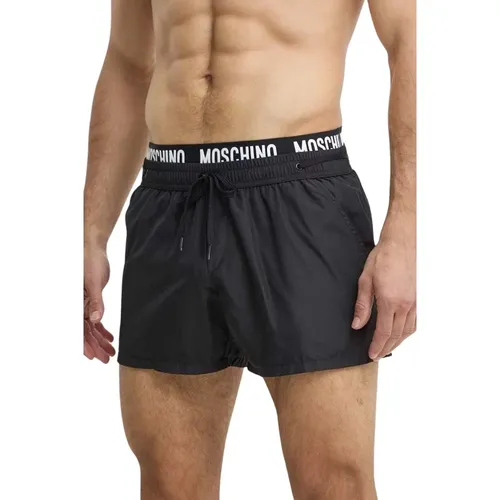 Schwarze Meer Kleidung , Herren, Größe: XL - Moschino - Modalova