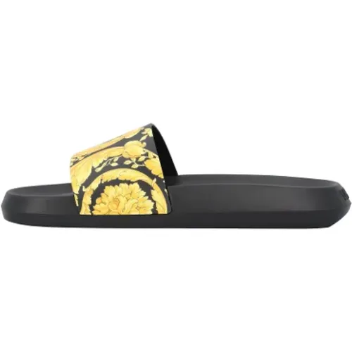 Rubber sandals , male, Sizes: 10 UK - Versace - Modalova