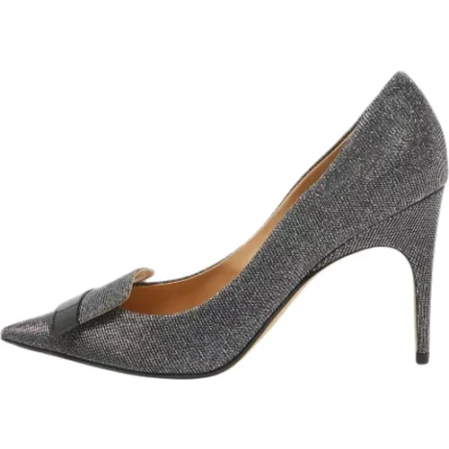 Pre-owned Fabric heels , female, Sizes: 8 UK - Sergio Rossi Pre-owned - Modalova
