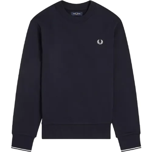 Crew-neck Sweatshirt Aw24 Cotton Blend , male, Sizes: L, M, XL, S - Fred Perry - Modalova