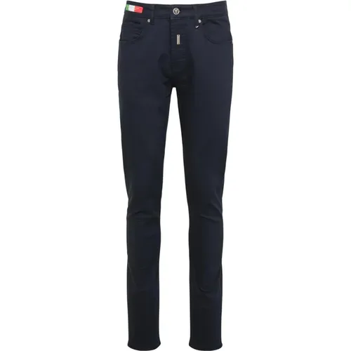 Flat Twillstoff Cazzato Jeans , male, Sizes: W40, W29, W31, W34, W33, W38, W36, W32 - carlo colucci - Modalova