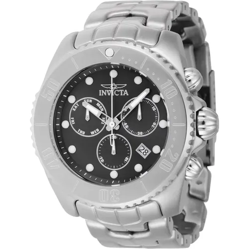 Specialty Quartz Watch - Grey Dial , male, Sizes: ONE SIZE - Invicta Watches - Modalova