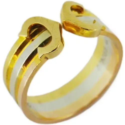 Pre-owned Gold rings , female, Sizes: ONE SIZE - Cartier Vintage - Modalova