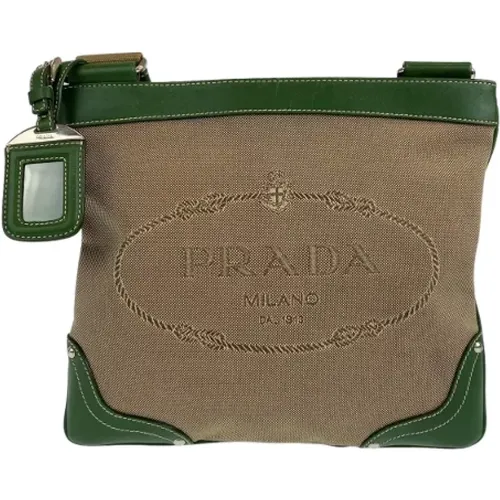 Pre-owned Canvas prada-bags , female, Sizes: ONE SIZE - Prada Vintage - Modalova