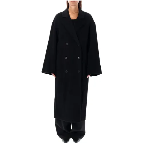 Oversized Wool Borneo Coat , female, Sizes: XS - Loulou Studio - Modalova