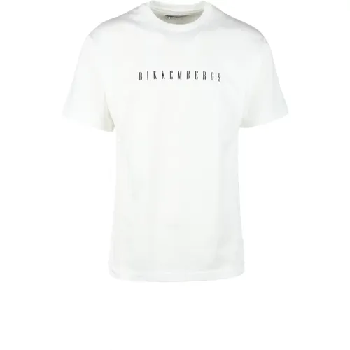 Baumwoll T-Shirt Bikkembergs - Bikkembergs - Modalova