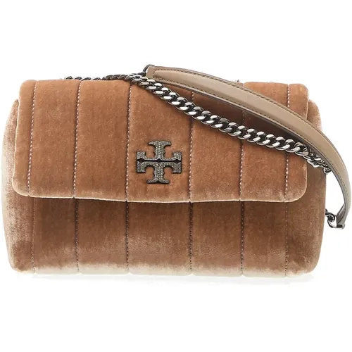 Velvet Taupe Shoulder Bag , female, Sizes: ONE SIZE - TORY BURCH - Modalova