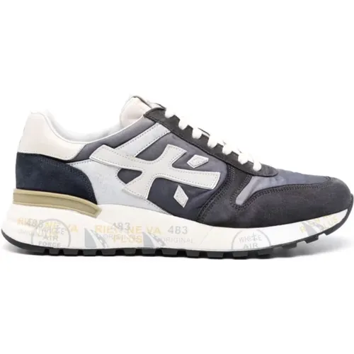 Nylon and Leather Sneakers , male, Sizes: 11 UK - Premiata - Modalova