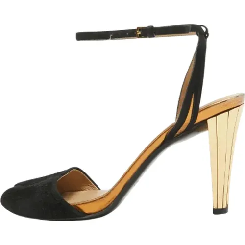 Pre-owned Wildleder sandals , Damen, Größe: 37 EU - Gucci Vintage - Modalova