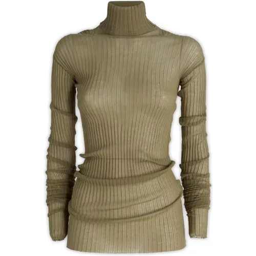 Turtleneck , female, Sizes: M, L - Quira - Modalova