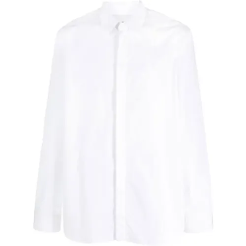Cotton Shirt with Long Sleeves , male, Sizes: 2XL, XL - Jil Sander - Modalova