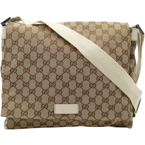 Pre-owned Canvas gucci-bags , female, Sizes: ONE SIZE - Gucci Vintage - Modalova