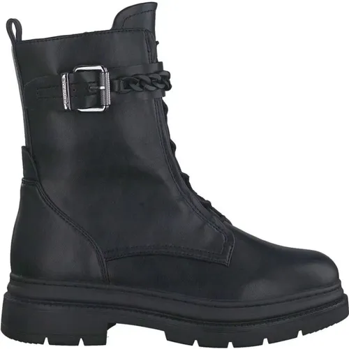 Lace-up Boots , female, Sizes: 5 UK, 6 UK, 7 UK, 4 UK - tamaris - Modalova