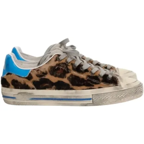Leopard Fusion Sneaker - Starless , Damen, Größe: 37 EU - Hidnander - Modalova