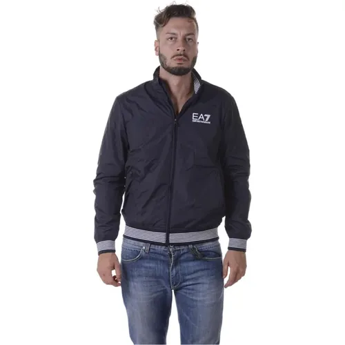 Stylische Jacke für Männer , Herren, Größe: XL - Emporio Armani EA7 - Modalova