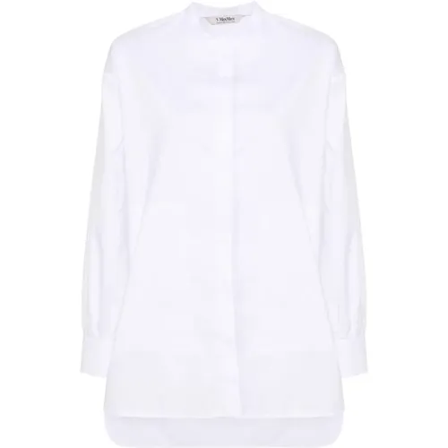 Shirt Nanda Italian Cotton , female, Sizes: L, S - Max Mara - Modalova