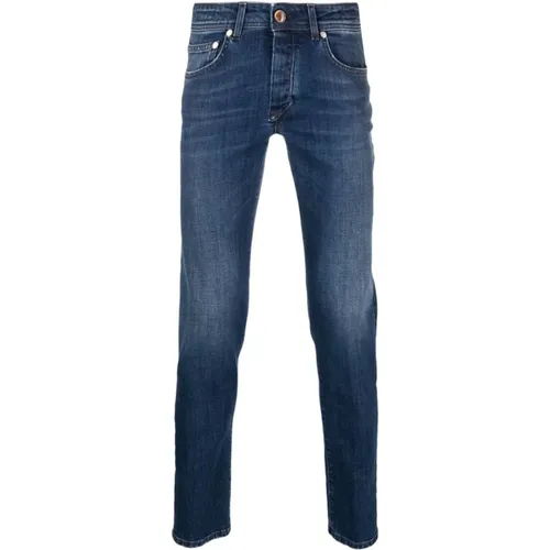 Jeans for Men Aw23 , male, Sizes: W32, W34, W30, W33 - Barba - Modalova