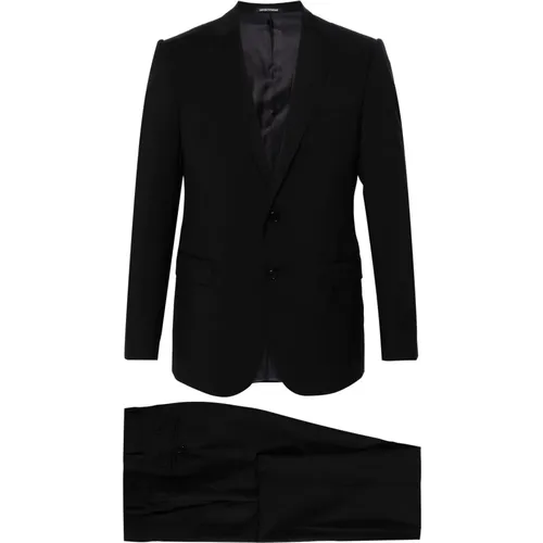 Wool suit , male, Sizes: 2XL - Emporio Armani - Modalova