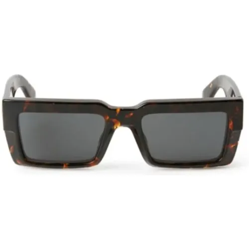 Stylische Sonnenbrille , unisex, Größe: 50 MM - Off White - Modalova