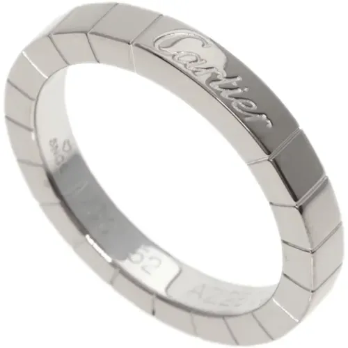 Pre-owned White Gold rings , female, Sizes: ONE SIZE - Cartier Vintage - Modalova