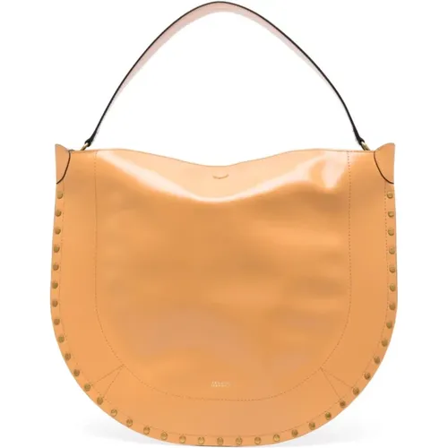 Womens Bags Shoulder Bag Beige Ss24 , female, Sizes: ONE SIZE - Isabel marant - Modalova