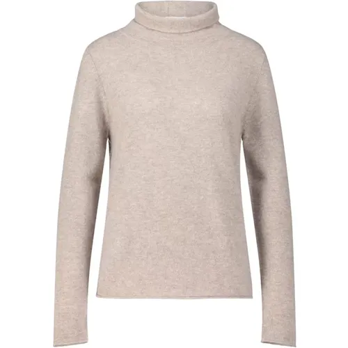 Kaschmir Rollkragenpullover , Damen, Größe: M - allude - Modalova