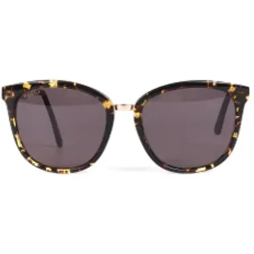 Pre-owned Metal sunglasses , female, Sizes: ONE SIZE - Gucci Vintage - Modalova