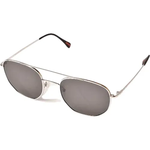 Pre-owned Metal sunglasses , male, Sizes: ONE SIZE - Prada Vintage - Modalova