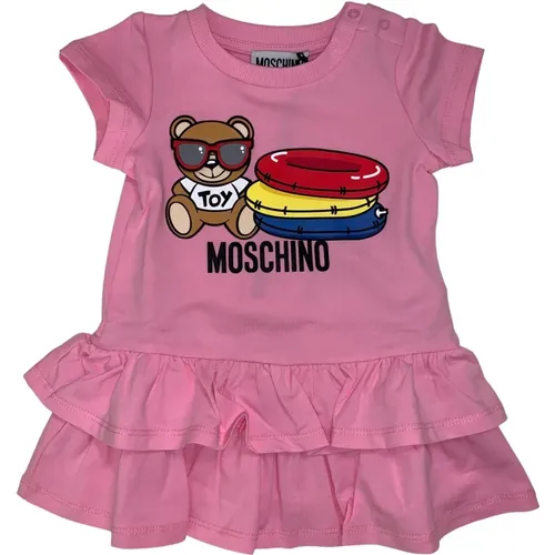 Einzigartiges Gles Kleid für kleine Mädchen - Moschino - Modalova