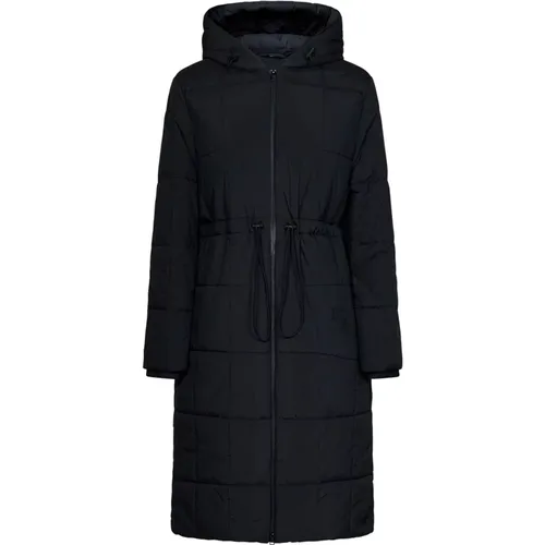Coats with Adjustable Hood and Quilting , female, Sizes: S, M - Burberry - Modalova
