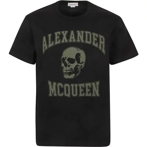 T-Shirts , Herren, Größe: M - alexander mcqueen - Modalova