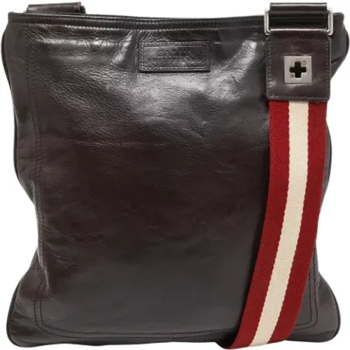 Pre-owned Leather crossbody-bags , female, Sizes: ONE SIZE - Bally Pre-owned - Modalova