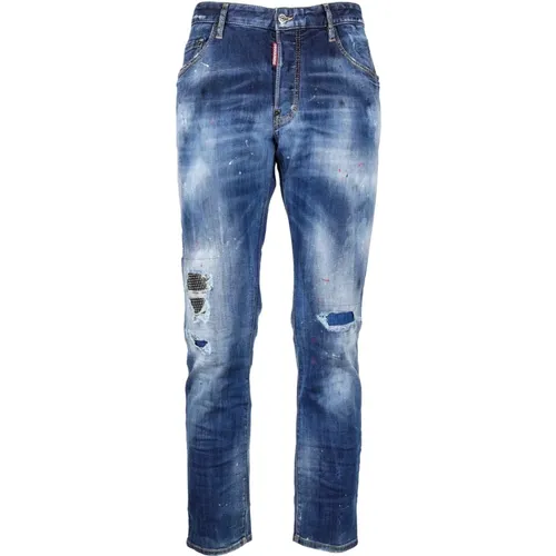 Denim Trousers , male, Sizes: XL - Dsquared2 - Modalova