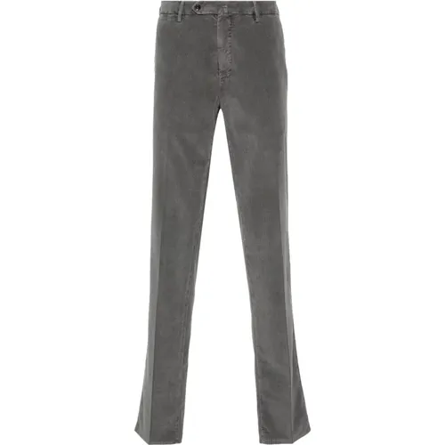 Corduroy Pants with Pockets and Elastane , male, Sizes: 2XL, M, XL, L - PT Torino - Modalova