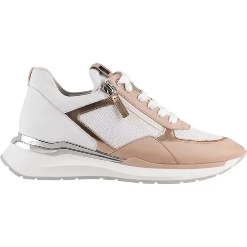 Glamouröse Metallic-Sneaker für Frauen , Damen, Größe: 38 EU - Högl - Modalova