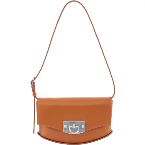 Swing Leather Bag , female, Sizes: ONE SIZE - Durazzi Milano - Modalova