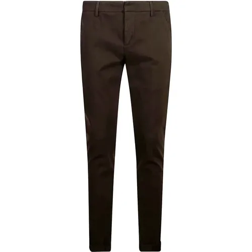 Slim Chino Pants in Gaubert Style , male, Sizes: W35, W38, W36, W40 - Dondup - Modalova