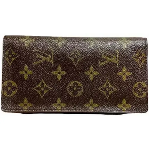 Pre-owned Canvas wallets , male, Sizes: ONE SIZE - Louis Vuitton Vintage - Modalova