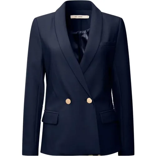 Eloisetto Blazer Dunkelblau , Damen, Größe: M - RUE de FEMME - Modalova